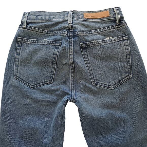 GRLFRND The Karolina distressed high rise skinny jeans in Care Package Sz 23 NEW - Picture 5 of 8